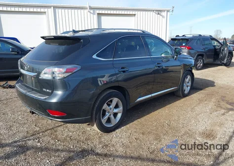 2011 Lexus Rx 350 z USA, uszkodzony, nr VIN 2T2BK1BA8BC100267